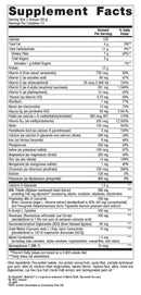 axis endo metagenics supplement facts