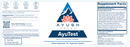 ayu-test male support ayush herbs label