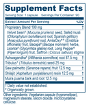 ayu-test male support ayush herbs supplement facts