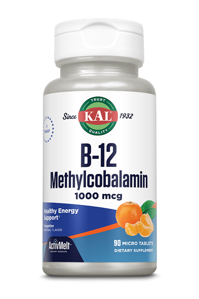 b-12 methylcobalamin 1000 mcg tangerine KAL
