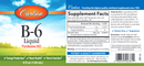 b-6 liquid carlson labs label