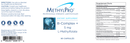 b-complex + 5 mg l-methylfolate (methylpro) label