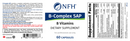 b-complex sap (nfh nutritional fundamentals) label