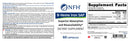 b-heme iron sap (nfh nutritional fundamentals) label