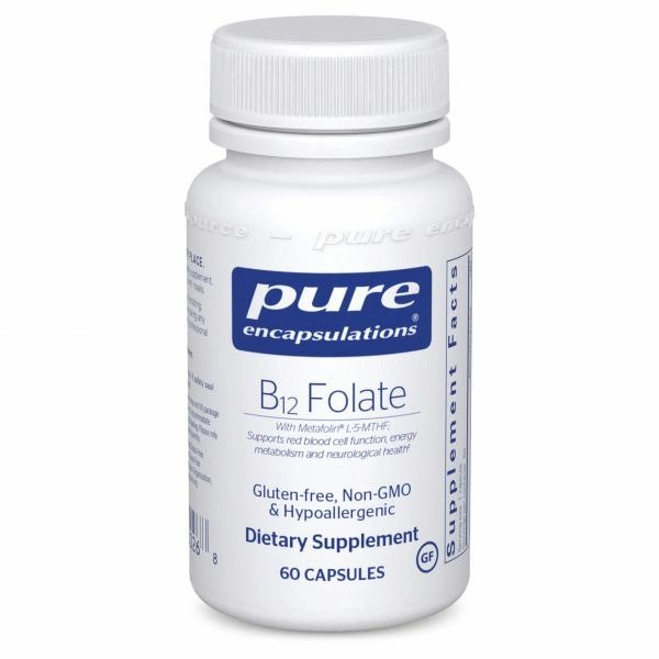 B12 Folate 60's (Pure Encapsulations)