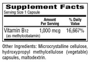 b12 methyl bio-tech pharmacal supplement facts