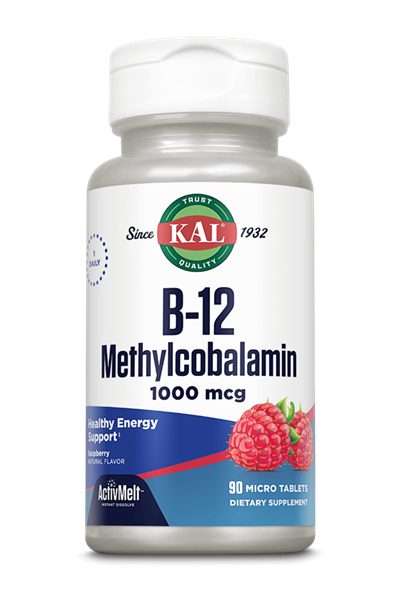b12 methylcobalamin 1000 mcg raspberry KAL