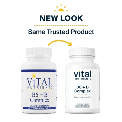 buy b6 + b complex vital nutrients