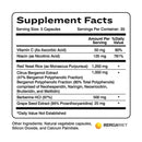 BBR complete (inwell biosciences) supplement facts