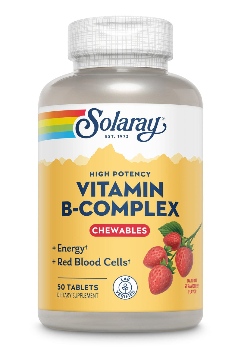 B Complex Strawberry 250 mg Solaray