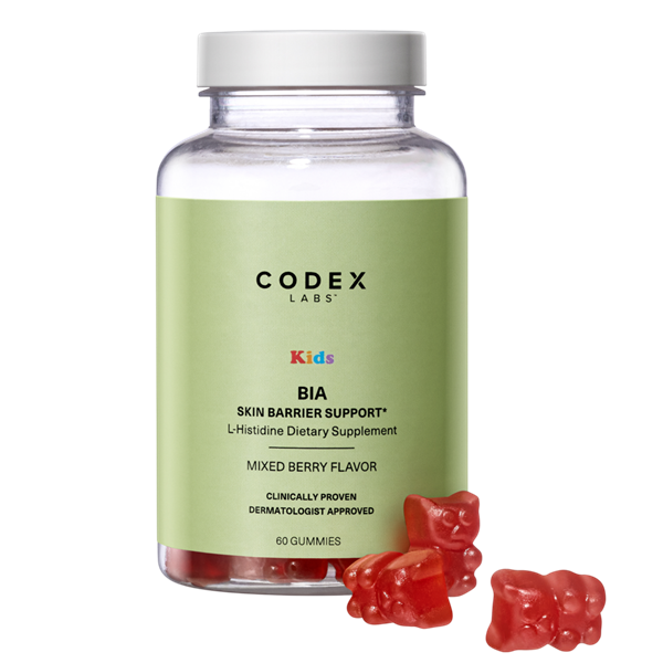 bia kids skin barrier support l-histidine codex labs