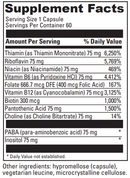 b complex 75 davinci labs supplement facts