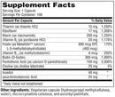b complex plus sfi health supplement facts