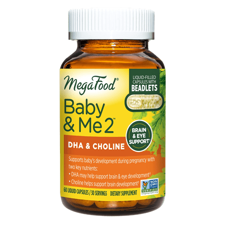Baby & Me 2 Prenatal DHA & Choline (MegaFood)