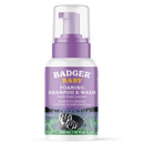 baby night-night foaming shampoo & wash (badger)