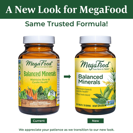Balanced Minerals (MegaFood) new look