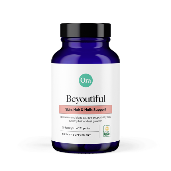 beyoutiful skin hair & nails support (ora organic)