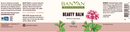 beauty balm banyan botanicals label