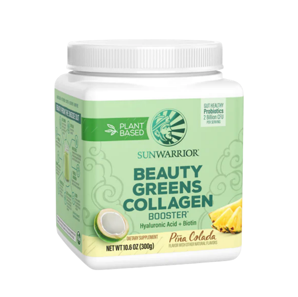 beauty greens collagen booster pina colada sunwarrior