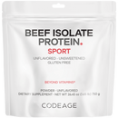 beef isolate protein powder codeage