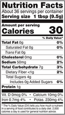 beet root powder (now foods) nutrition facts