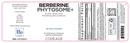 berberine phytosome+ codeage label