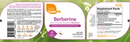 berberine advanced nutrition by zahler label