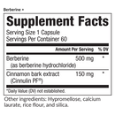 berberine + equilife supplement facts