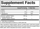 berberine lipomicel matrix (bioclinic naturals) supplement facts
