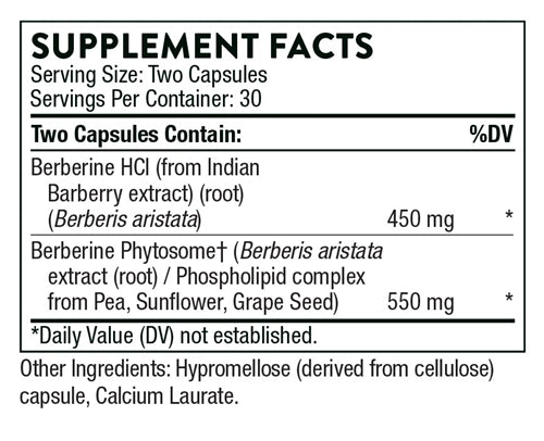Berberine Thorne supplements