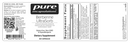 berberine ultrasorb pure encapsulations label