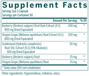 Berberis Formula 90 Capsules