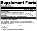 bergacor plus (xymogen) supplement facts