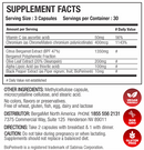 bergamet pro+ supplement facts