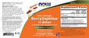 berry dophilus extra strength (now foods) label