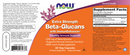 beta-glucans with immunenhancer (now foods) label