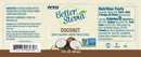 better stevia coconut (now foods) label