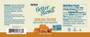 better stevia english toffee (now foods) label