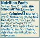 better stevia english toffee (now foods) supplement facts