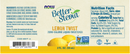 better stevia lemon twist (now foods) label