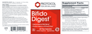 bifido digest (protocol for life balance) label