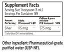 bio-active silver hydrosol argentyn 23 supplement facts
