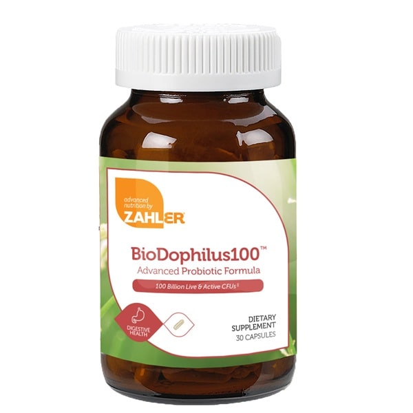 biodophilus 100 billion (advanced nutrition by zahler)