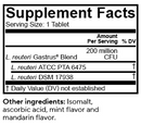 biogaia gastrus (everidis health sciences) supplement facts