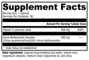 bio c 1:1 (xymogen) supplement facts