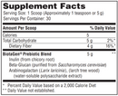 ther-biotic biotagen powder sfi health supplement facts