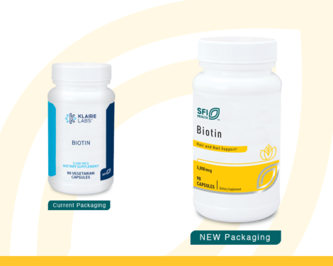 Biotin new packaging Klaire Labs