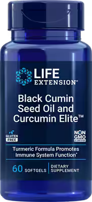Black Cumin Seed Oil and Curcumin Elite™ (Life Extension)