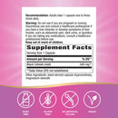 black cohosh root capsules 540 mg nature's way supplement facts