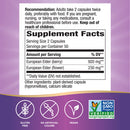 black elderberry capsules nature's way supplement facts